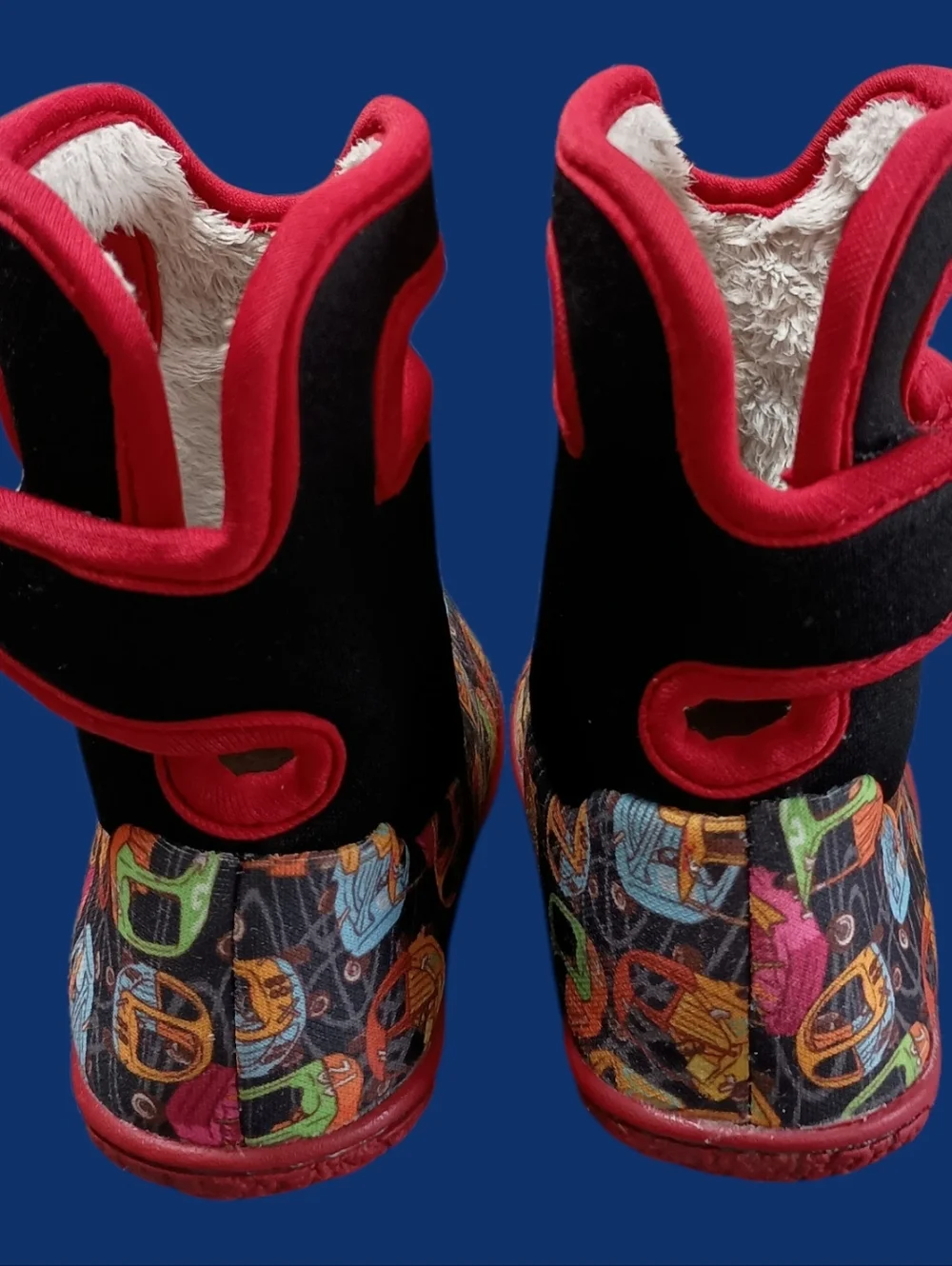 Baby Bog Classic Kiddy Cars Boot - Toddler Boys Size 4 EUC